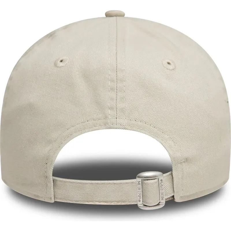 buet-beige-justerbar-kasket-til-kvinder-9twenty-take-it-easy-fra-new-era