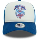 hvid-og-bla-trucker-kasket-til-dreng-9forty-a-frame-superman-dc-comics-fra-new-era