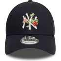 new-era-new-york-yankees-mlb-9forty-marinebla-buet-kasket-med-frugtikon