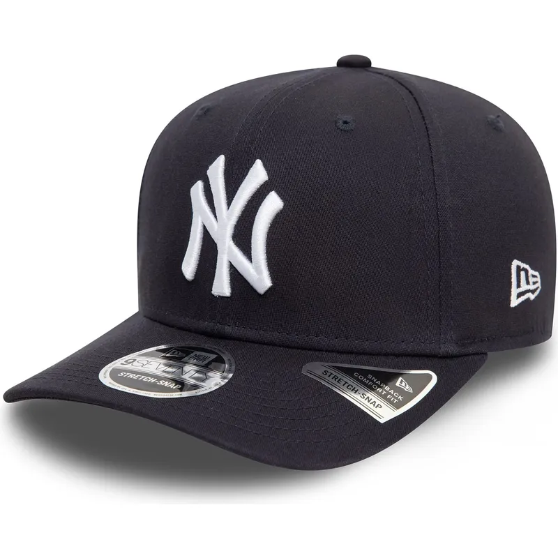 marinebla-buet-kasket-snapback-9seventy-stretch-snap-fra-new-york-yankees-mlb-fra-new-era
