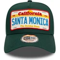 gron-curved-snapback-kasket-9forty-a-frame-license-plate-fra-santa-monica-byer-og-strande-fra-new-era