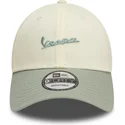 new-era-vespa-piaggio-9forty-contrast-side-justerbar-lysegron-buet-kasket