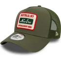 gron-trucker-kasket-9forty-a-frame-patch-fra-new-era