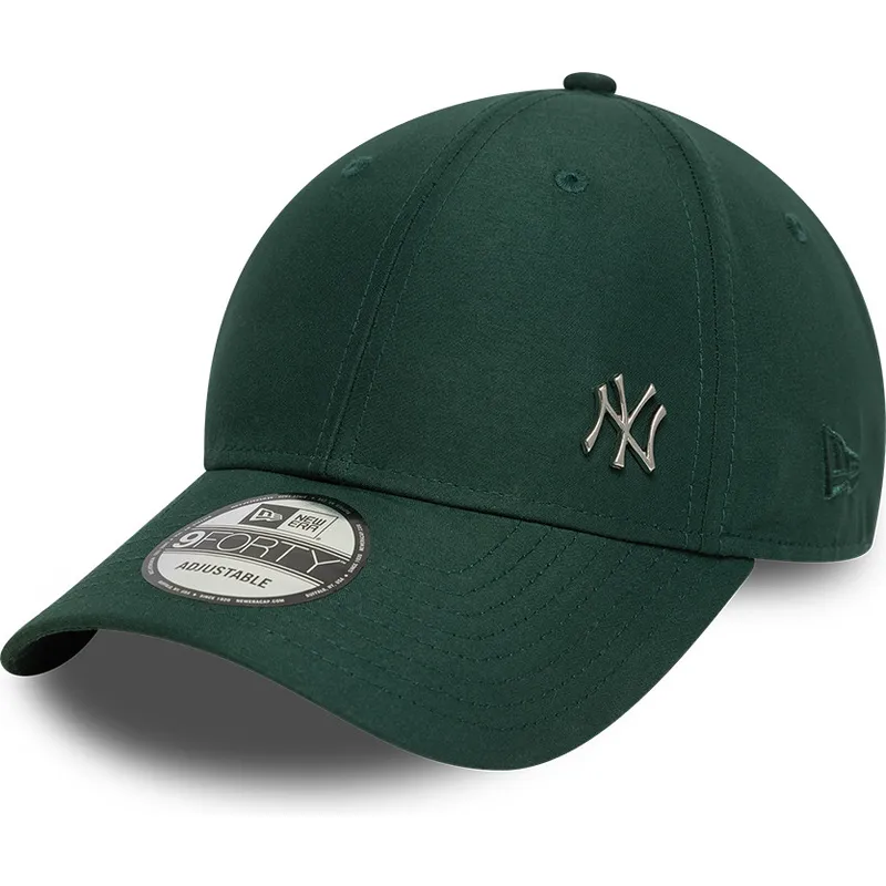 gron-justerbar-curved-kasket-9forty-flawless-fra-new-york-yankees-mlb-fra-new-era