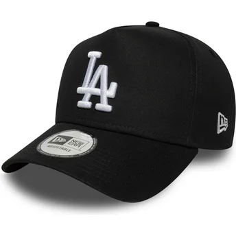 Sort curved snapback kasket E Frame League Essential fra Los Angeles Dodgers MLB fra New Era