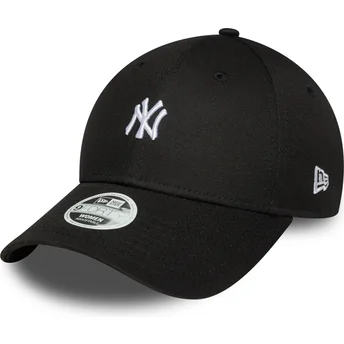 Sorterbar sort kasket til kvinder 9FORTY Mini Logo fra New York Yankees MLB af New Era