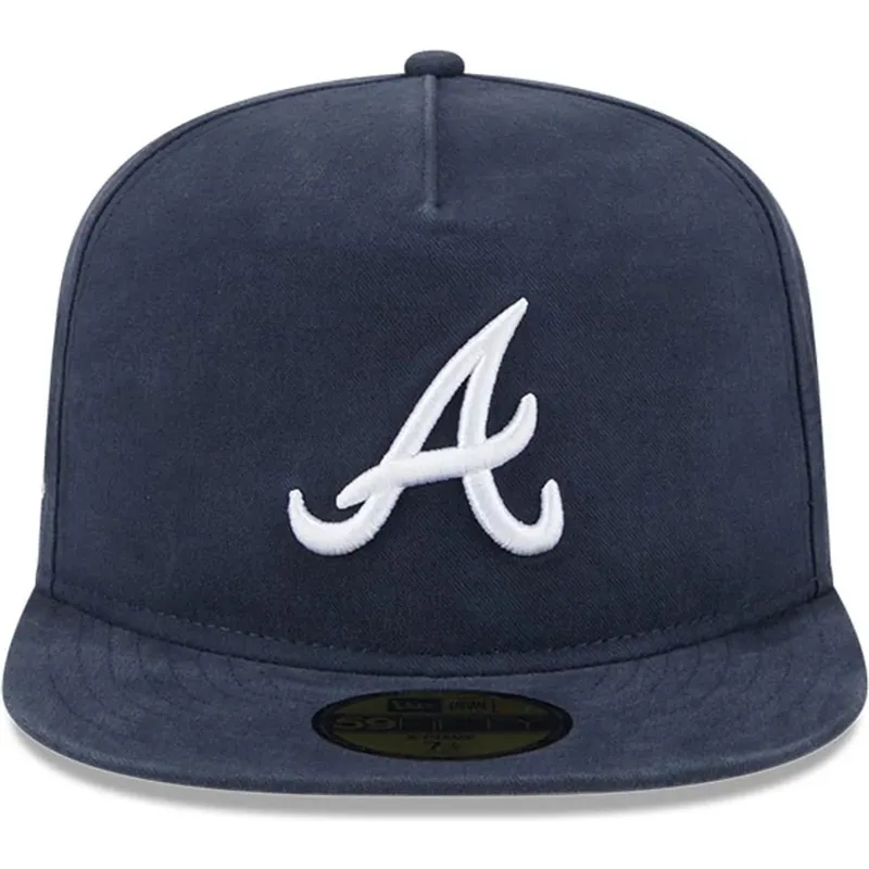 flad-marinebla-tilpasset-59fifty-a-frame-championship-side-flag-kasket-fra-atlanta-braves-mlb-af-new-era