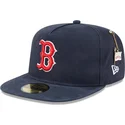 flad-kasket-marinebla-justerbar-59fifty-a-frame-championship-side-flag-fra-boston-red-sox-mlb-fra-new-era