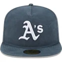 oakland-athletics-mlb-new-era-59fifty-a-frame-championship-side-flag-gron-fladskygget-justerbar-kasket