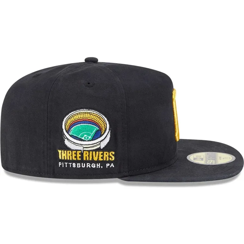 sort-fitted-59fifty-a-frame-championship-side-flag-flad-kasket-fra-pittsburgh-pirates-mlb-af-new-era