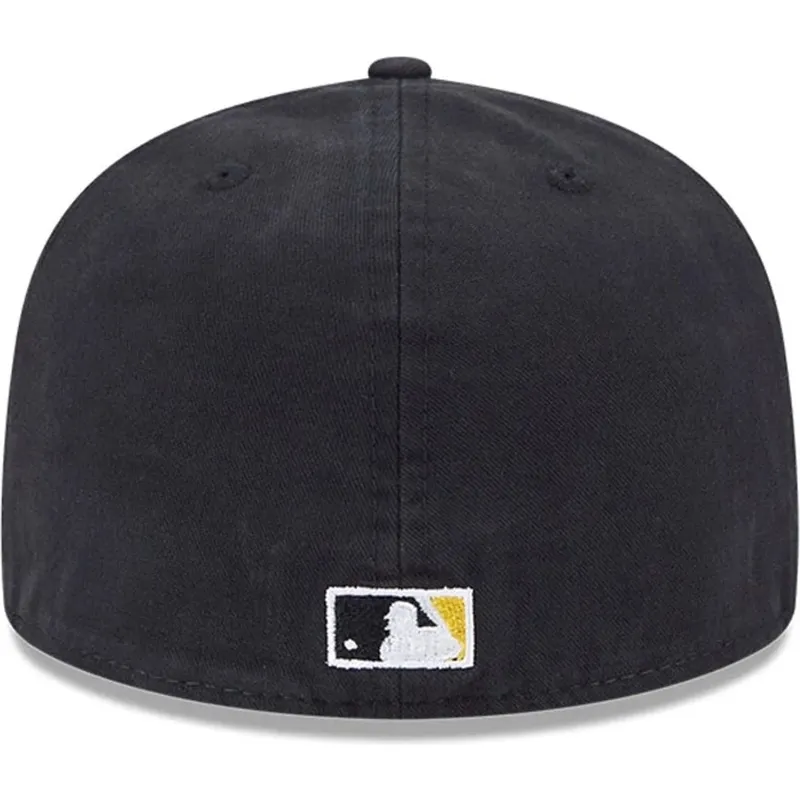 sort-fitted-59fifty-a-frame-championship-side-flag-flad-kasket-fra-pittsburgh-pirates-mlb-af-new-era