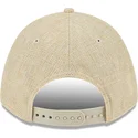 beige-buet-snapback-kasket-9forty-m-crown-a-frame-cotton-weave-fra-los-angeles-dodgers-mlb-fra-new-era