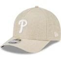 beige-buet-kasket-snapback-9forty-m-crown-a-frame-cotton-weave-fra-philadelphia-phillies-mlb-fra-new-era