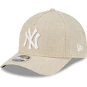 beige-buet-snapback-9forty-m-crown-a-frame-cotton-weave-kasket-af-new-york-yankees-mlb-fra-new-era