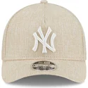 beige-buet-snapback-9forty-m-crown-a-frame-cotton-weave-kasket-af-new-york-yankees-mlb-fra-new-era