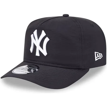 Justerbar sort golfer hverdags nylon kasket fra New York Yankees MLB af New Era