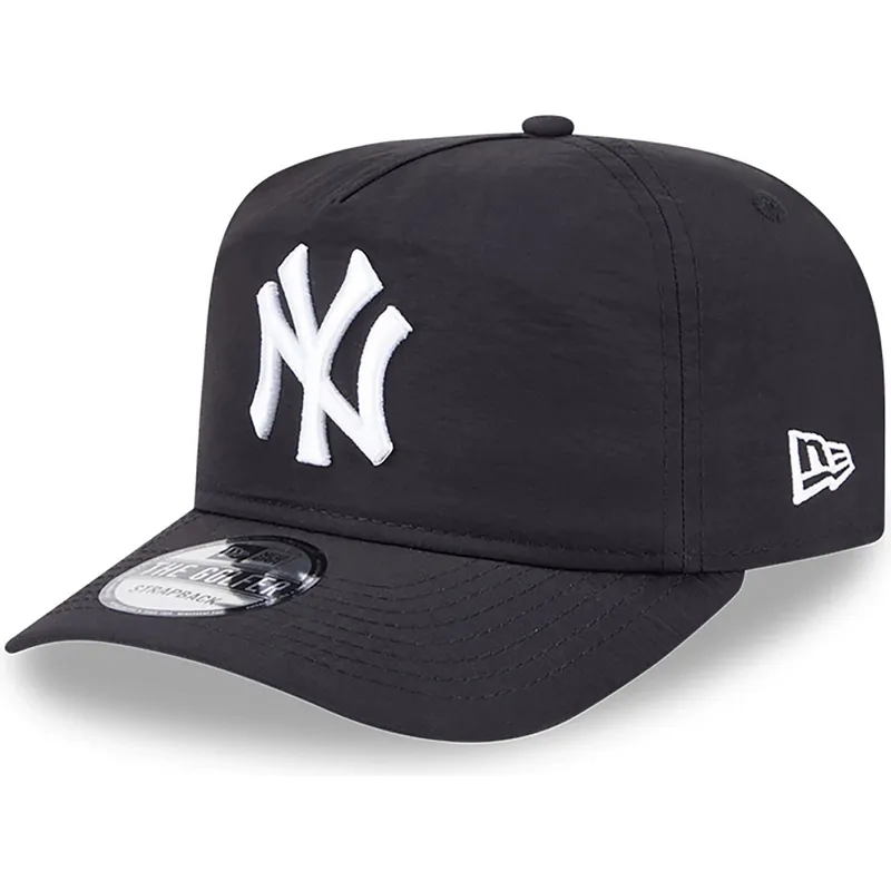 new-york-yankees-mlb-new-era-justerbar-sort-buet-kasket-golfer-everyday-nylon