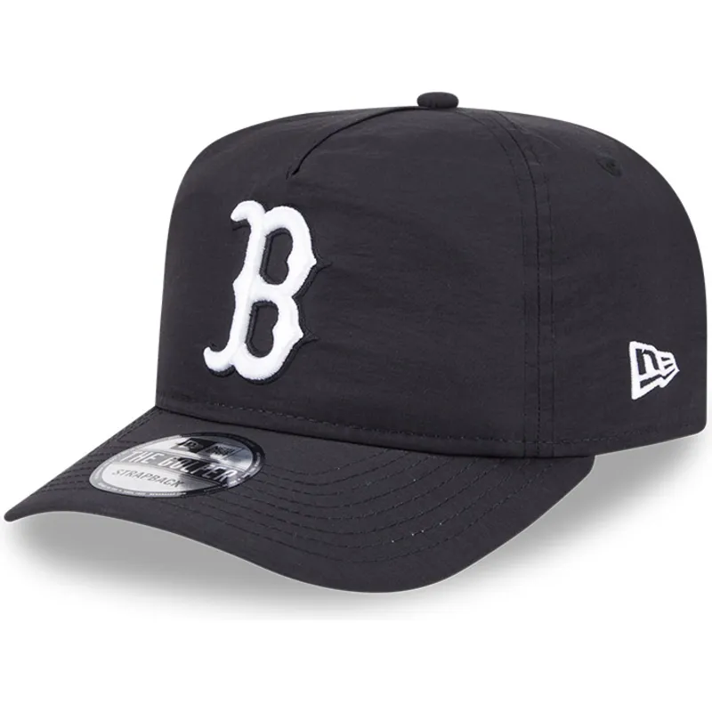 sort-justerbar-curved-kasket-golfer-everyday-nylon-fra-boston-red-sox-mlb-fra-new-era