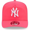 new-era-new-york-yankees-mlb-justerbar-lyserod-buet-skygge-golfer-everyday-nylon-kasket