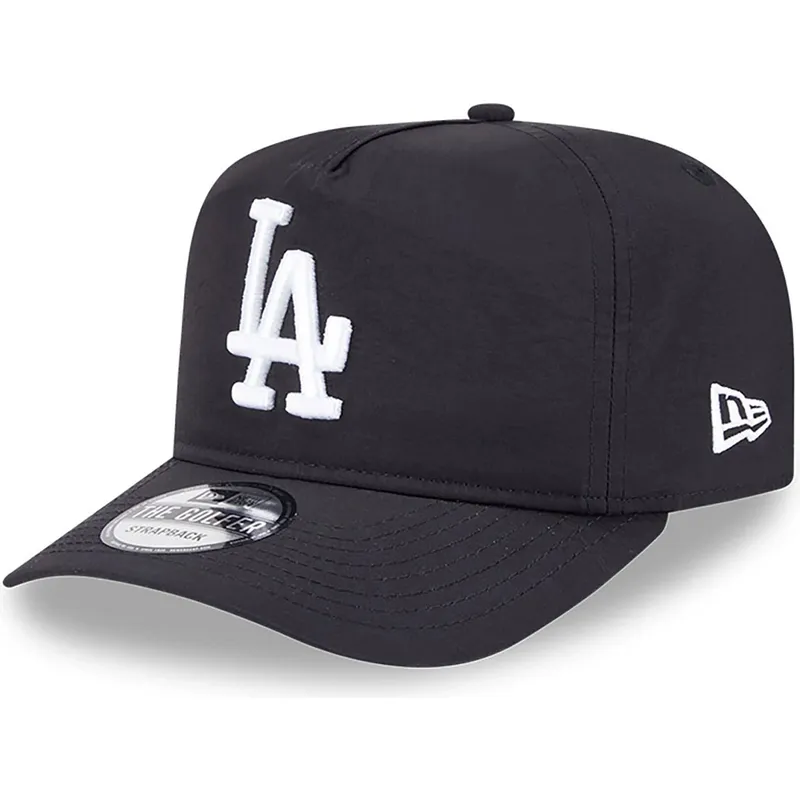 sort-justerbar-curved-kasket-golfer-everyday-nylon-fra-los-angeles-dodgers-mlb-fra-new-era