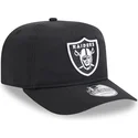 sort-justerbar-curved-kasket-golfer-everyday-nylon-fra-las-vegas-raiders-nfl-fra-new-era