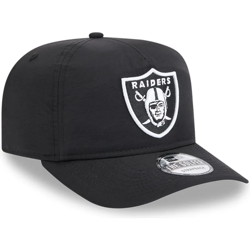las-vegas-raiders-nfl-new-era-justerbar-sort-buet-skygge-golfer-everyday-nylon-kasket