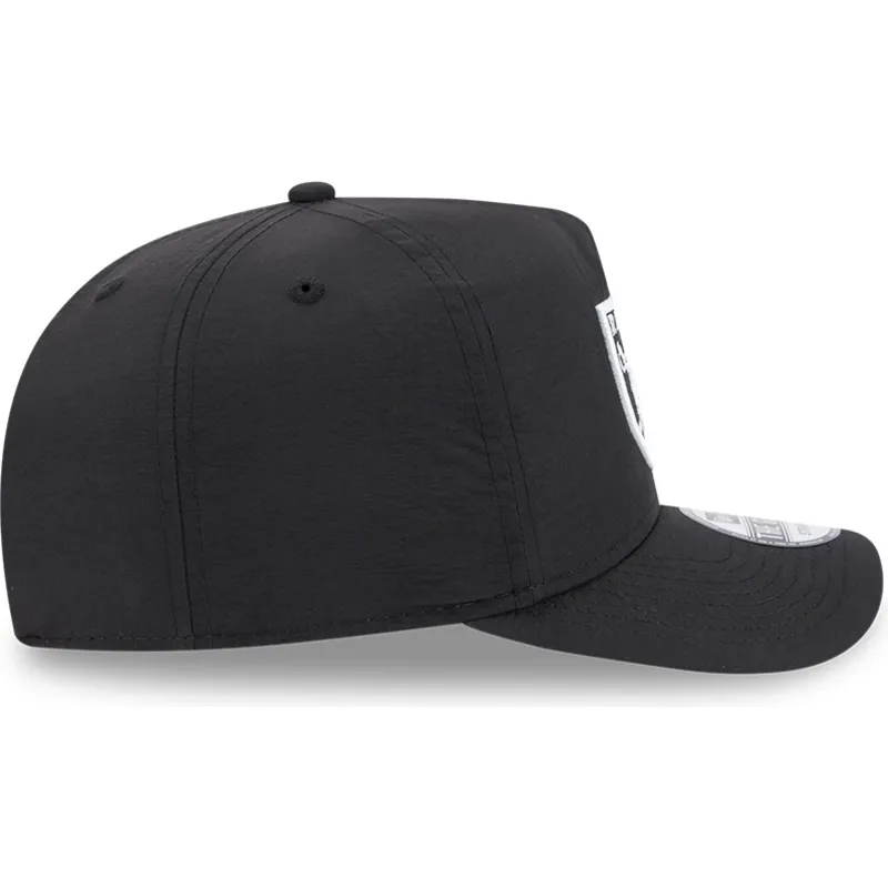 sort-justerbar-curved-kasket-golfer-everyday-nylon-fra-las-vegas-raiders-nfl-fra-new-era