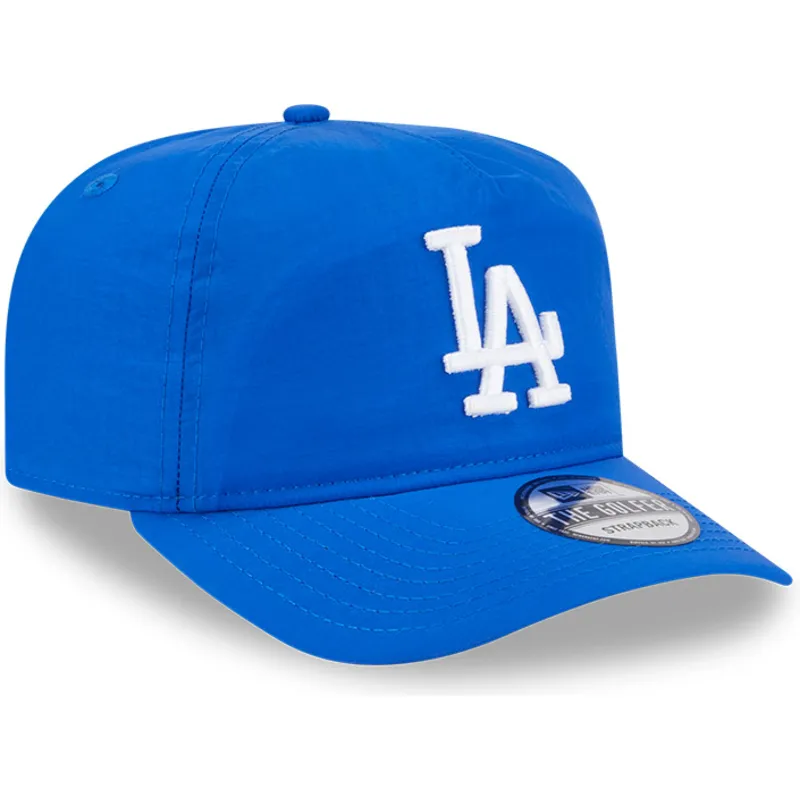 bla-justerbar-kurvet-kasket-golfer-everyday-nylon-fra-los-angeles-dodgers-mlb-fra-new-era