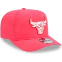 justerbar-lyserod-buet-kasket-golfer-everyday-nylon-fra-chicago-bulls-nba-fra-new-era