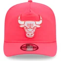 justerbar-lyserod-buet-kasket-golfer-everyday-nylon-fra-chicago-bulls-nba-fra-new-era