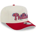 new-era-philadelphia-phillies-mlb-team-scribble-hvid-og-rod-snapback-kurvet-skygge-golfer-kasket