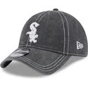 gorra-curva-gris-ajustable-9twenty-washed-contrast-de-chicago-white-sox-mlb-de-new-era