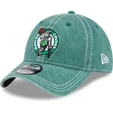 gron-justerbar-kurvet-kasket-9twenty-washed-contrast-fra-boston-celtics-nba-fra-new-era