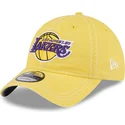 los-angeles-lakers-nba-new-era-9twenty-vasket-kontrast-justerbar-gul-buet-kasket
