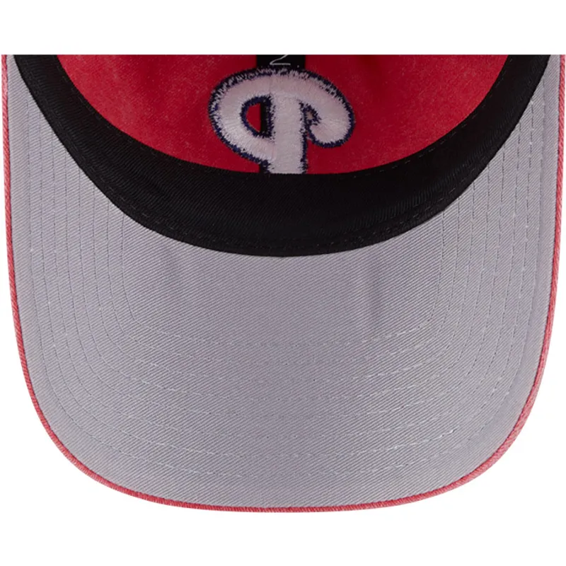 lyserod-justerbar-buet-kasket-9twenty-washed-contrast-fra-philadelphia-phillies-mlb-fra-new-era