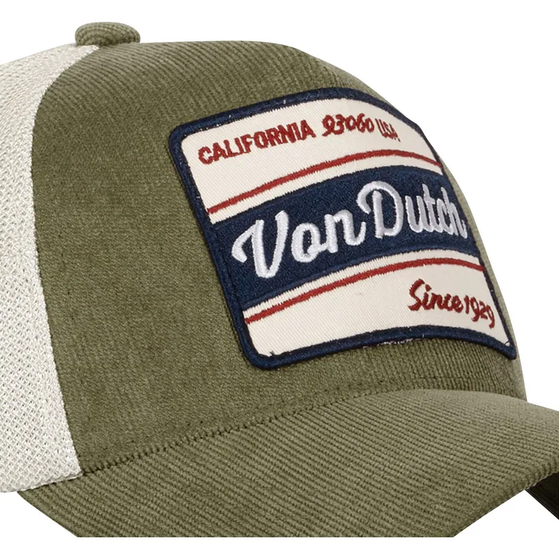von-dutch-gron-og-beige-truckerkasket-gre