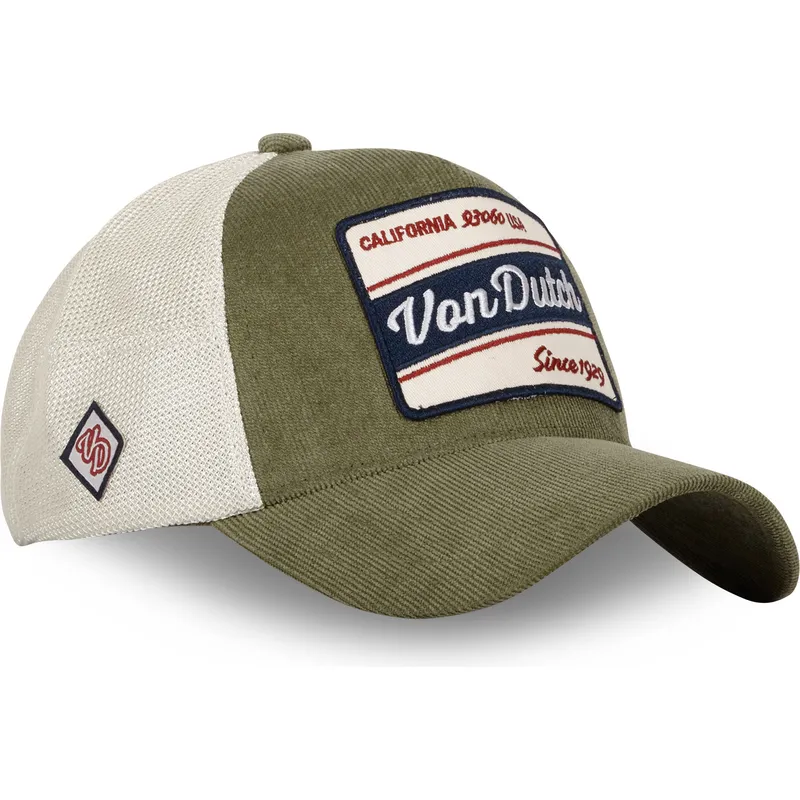 von-dutch-gron-og-beige-truckerkasket-gre