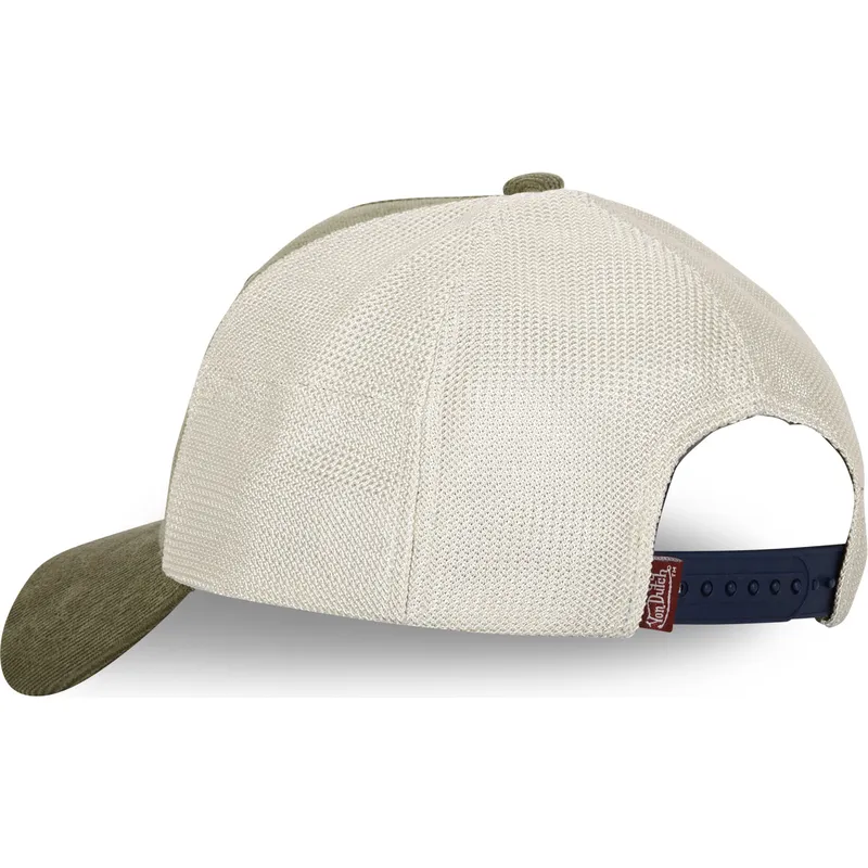 von-dutch-gron-og-beige-truckerkasket-gre