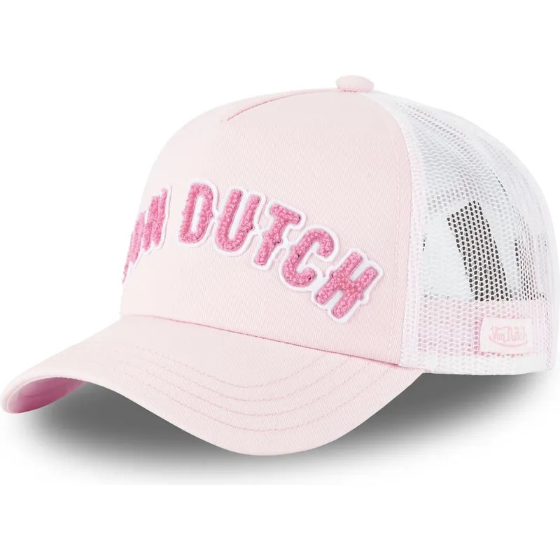 lyserod-og-hvid-trucker-kasket-til-dreng-kidbuckl-lp-fra-von-dutch