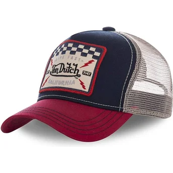 Kasketter buet flerfarvet snapback til barn KID_SQUARE16 af Von Dutch