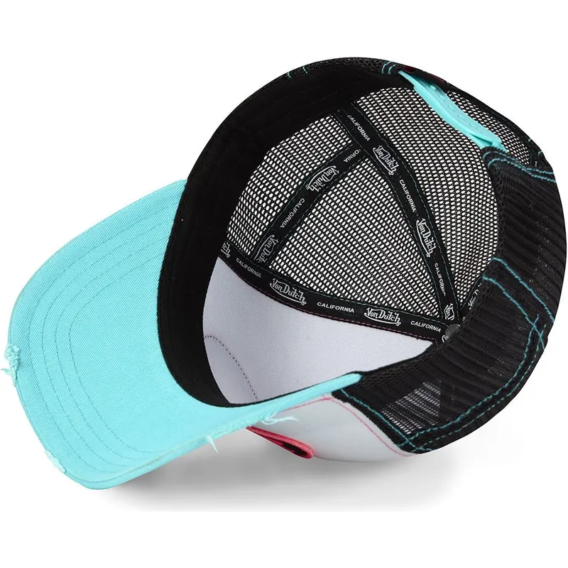 hvid-sort-og-bla-trucker-kasket-til-dreng-kidsum-pnk-fra-von-dutch