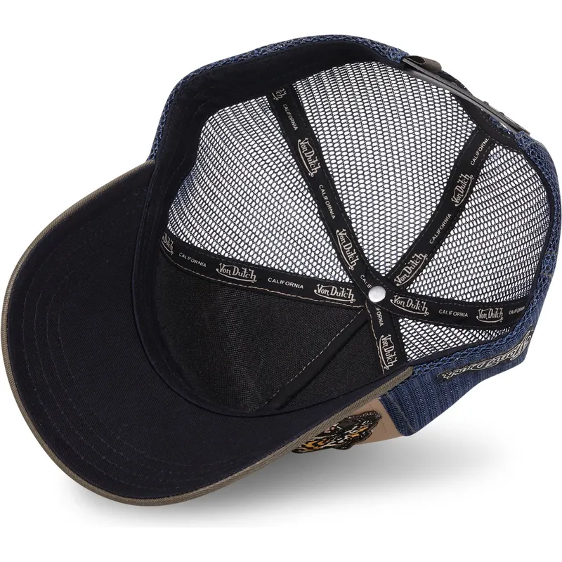 trucker-kasket-beige-bla-og-gron-patches07-fra-von-dutch