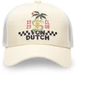 beige-og-hvid-trucker-kasket-surf10-fra-von-dutch