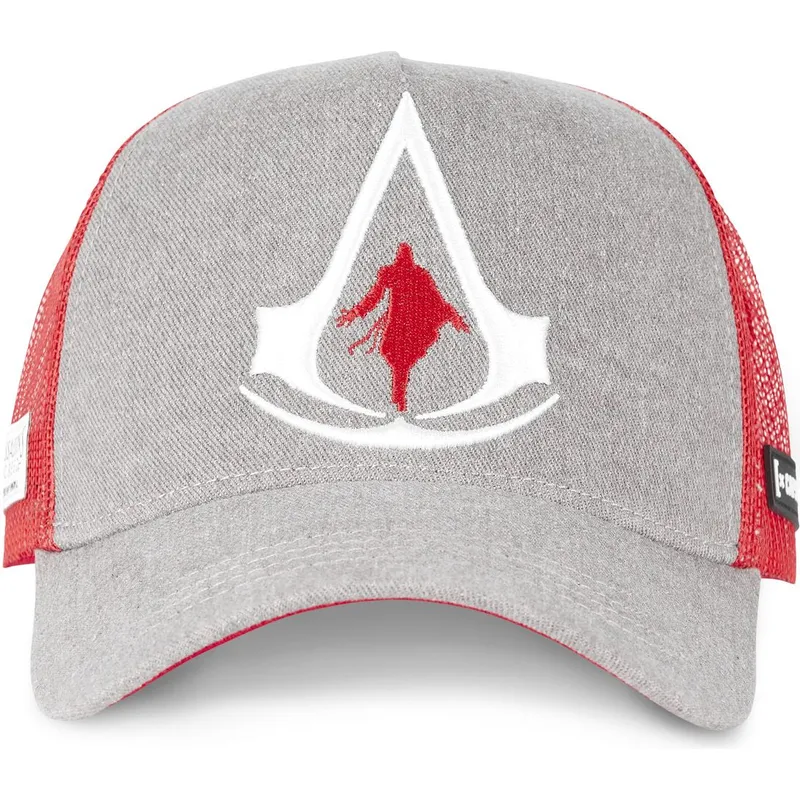gra-og-rod-trucker-kasket-asc2-b-assassin-s-creed-fra-capslab