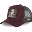 trucker-kasket-bordeaux-og-gra-naruto-uzumaki-cas-nar2-naruto-fra-capslab