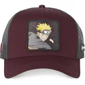 trucker-kasket-bordeaux-og-gra-naruto-uzumaki-cas-nar2-naruto-fra-capslab