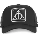trucker-kasket-sort-dodsregalierne-deathly-hallows-dea1-ct-harry-potter-fra-capslab
