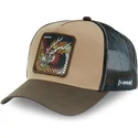 trucker-kasket-brun-drage-dra-beasts-fra-capslab