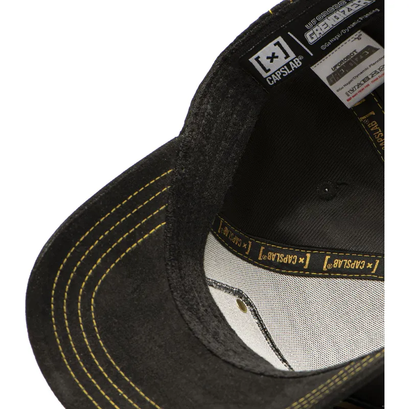 sort-snapback-kasket-med-buet-skygge-robot-grendizer-gol5-gre-fra-capslab