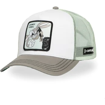 Gorra trucker camouflage med Bugs Bunny og Daffy Duck LOO11 BD Looney Tunes fra Capslab